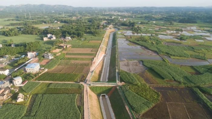 郁江調(diào)水工程久隆段引水明渠